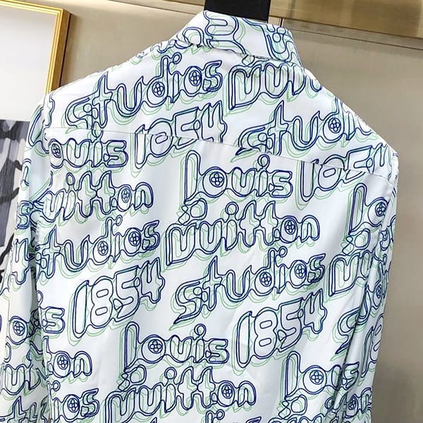 可愛いルイヴィトン 1854 ロングスリーブシャツ パロディ vut54131